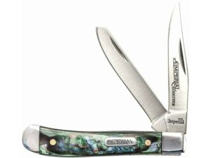 Imperial Small Trapper Folding Pocket Knife 2-Blade Clip and Spey Point 3Cr13MoV Stainless Steel For Sale