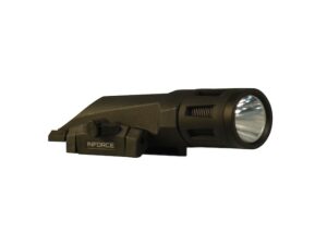 Inforce WMLx Gen2 Tactical Strobing Weaponlight LED with 2 CR123A Batteries Fits Picatinny Rails Fiber Composite For Sale