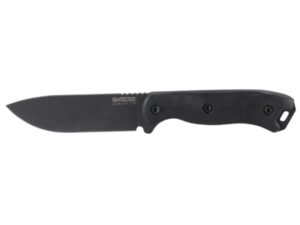 KA-BAR BK16 Becker Short Drop Point Fixed Blade Knife 4.4″ Drop Point 1095 Cro-Van Carbon Steel Blade Grivory Handle Black For Sale