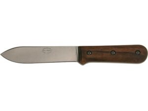 KA-BAR Becker Kephart Fixed Blade Knife 5.125″ Drop Point 1095 Cro Van Steel Blade Walnut Handle For Sale