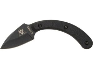 KA-BAR TDI Ladyfinger Fixed Blade Knife 1.875″ Drop Point AUS-8A Stainless Black Blade Zytel Handle Black For Sale