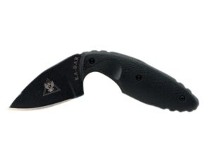 KA-BAR TDI Law Enforcement Knife AUS 8A Stainless Steel Zytel Handle with Hard Nylon Sheath For Sale