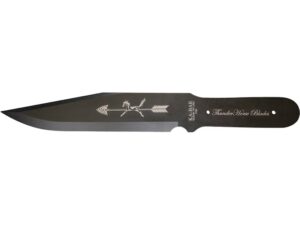 KA-BAR ThunderHorse Thrower Fixed Blade Knife 10.25″ Clip Point 1095 Cro-Van Black Blade 1095 Cro-Van Handle Black For Sale