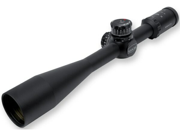 Kahles K1050 Rifle Scope 30mm Tube 10-50x 56mm 1/8 MOA Adjustments Top Focus MOAK Reticle Matte For Sale