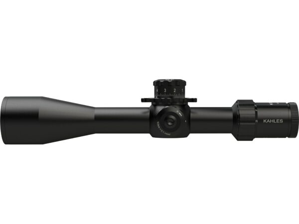 Kahles K525i DLR Rifle Scope 34mm Tube 5-25x 56mm 1/10 Mil CCW Adjustments Zero Stop Top Focus First Focal Illuminated Matte For Sale