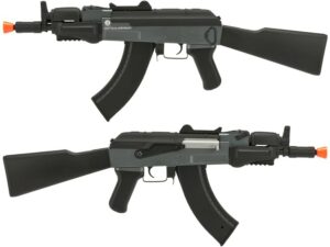 Kalashnikov AK47 Spetnaz AEG Airsoft Rifle 6mm BB Battery Powered Full-Auto/Semi-Auto Black Gray For Sale