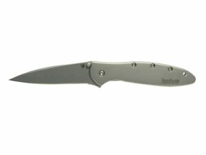 Kershaw Composite Leek Assisted Opening Folding Knife 3″ Wharncliffe Sandvik14C28N/D2 Steel Composite Stainless Steel Handle For Sale