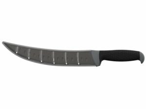 Kershaw Curved Fillet Knife Clip Point 420J2 Stainless Steel Blade Polymer Handle Black For Sale