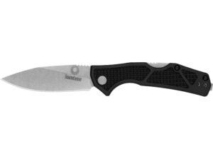 Kershaw Debris Folding Knife 2.75″ Drop Point D2 Tool Steel Stonewashed Blade Glass Filled Nylon Handle Black For Sale