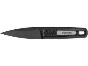 Kershaw Electron Fixed Blade Knife 2.4″ Drop Point PA-66 Black Blade PA-66 Handle Black For Sale