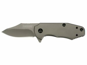 Kershaw Ember Assisted Opening Folding Knife 2″ Modified Clip Point 410 Titanium Carbo-Nitried Coated Stainless Steel Blade and Handle For Sale