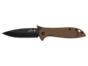 Kershaw Emerson CQC-4K Folding Knife 3.25″ Clip Point 8Cr13 Black Stainless Steel Blade G10 Handle Coyote Brown For Sale