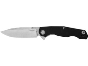 Kershaw Inception Folding Knife 3.25″ Drop Point D2 Tool Steel Stonewashed Blade G-10 Handle Black For Sale