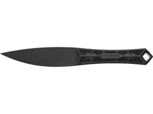 Kershaw Interval Fixed Blade Knife 3.5″ Drop Point PA-66 Black Blade PA-66 Handle Black For Sale