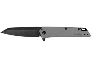 Kershaw Misdirect Assisted Open Folding Knife 2.9″ Black Tanto Point 4Cr13 Stainless Steel Blade Stainless Steel Handle Gray For Sale