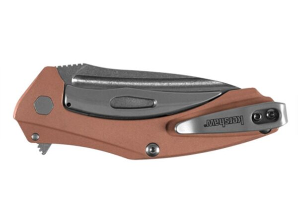 Kershaw Natrix Folding Knife 2.75″ Drop Point D2 Steel Blade Copper Handle For Sale
