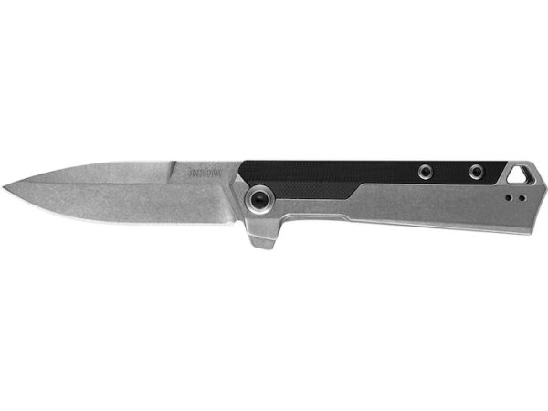 Kershaw Oblivion Assisted Open Folding Knife 3.5″ Spear Point 8Cr13MoV Stainless Steel Blade Stainless Steel/GFN Handle Gray/Black For Sale