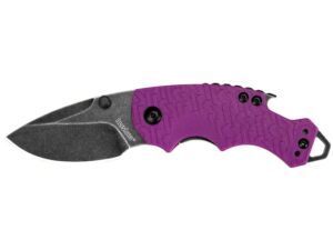 Kershaw Shuffle Folding Pocket Knife 2.4″ Drop Point Stainless Steel BlackWashed Blade Nylon Handle For Sale