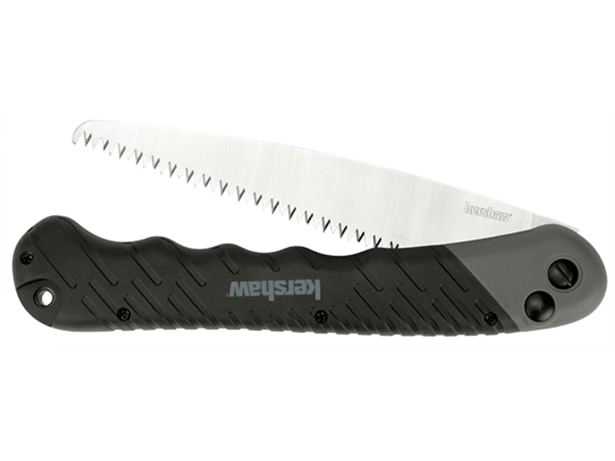 Kershaw Taskmaster Folding Saw 7″ High Carbon Steel Blade Nylon Handle Black For Sale