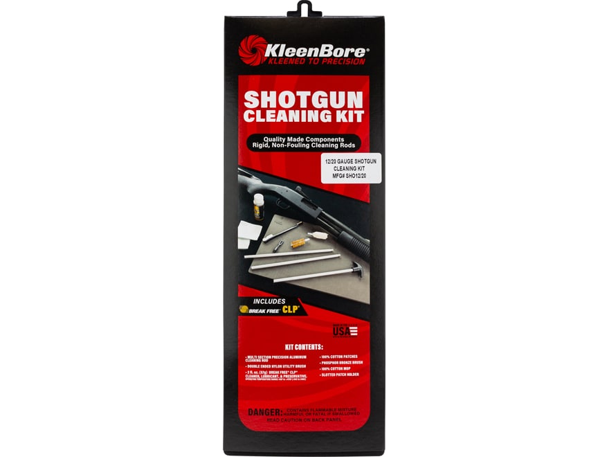 KleenBore Classic Shotgun Cleaning Kit 12 Gauge, 20 Gauge For Sale