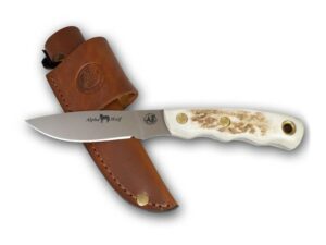 Knives of Alaska Alpha Wolf Drop Point Hunter Fixed Blade Hunting Knife 3.75″ D2 Blade For Sale