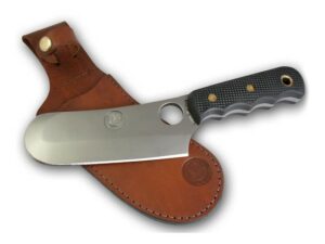 Knives of Alaska Brown Bear Fixed Blade Knife 6.5″ Skinner/Cleaver D2 Tool Steel Blade For Sale