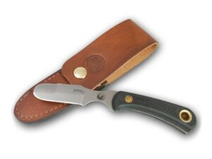 Knives of Alaska Muskrat Fixed Blade Hunting Knife 2.25″ D2 Steel Round Point Blade For Sale