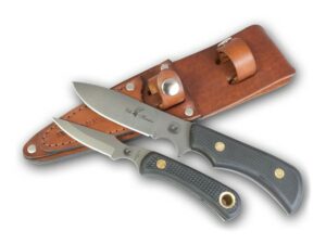 Knives of Alaska Trekker Elk Hunter/Cub Bear Combination Fixed Blade Knife Set D2 Tool Steel Blades SureGrip Handle Black For Sale