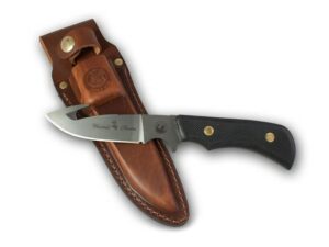 Knives of Alaska Trekker Whitetail Hunter Fixed Blade Knife 3.25″ Drop Point/Gut Hook D2 Tool Steel Blade SureGrip Handle For Sale
