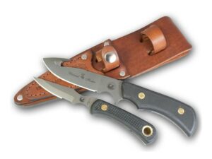 Knives of Alaska Trekker Whitetail Hunter/Cub Bear Combination Fixed Blade Knife Set D2 Tool Steel Blades SureGrip Handle Black For Sale