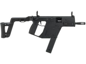 Kriss Vector SMG AEG Airsoft Rifle 6mm BB Battery Powered Full-Auto/Semi-Auto Black For Sale