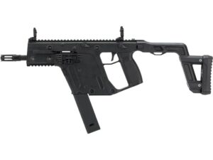 Kriss Vector SMG AEG Airsoft Rifle 6mm BB Battery Powered Full-Auto/Semi-Auto Black For Sale