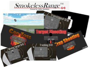 Laser Ammo Smokeless Range Laser Trainer Shooting Simulator Software For Sale