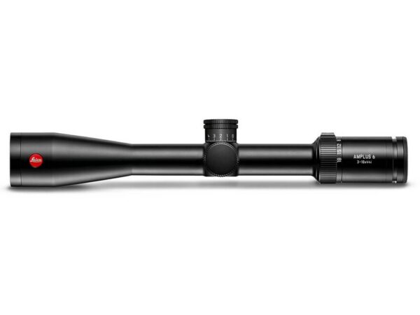 Leica Amplus 6 Rifle Scope 30mm Tube 3-18x 44mm 1cm Adjustments Illuminated L-Ballistic MOA BDC Reticle Matte For Sale