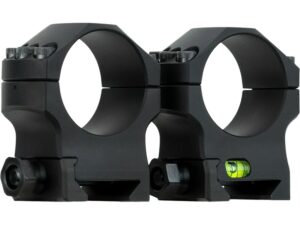 MDT Elite Picatinny-Style Rings with Integral Bubble Level 7075 Aluminum Matte For Sale