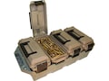 MTM 4-Can Ammo Crate Combo with 30 Caliber Cans Polymer Dark Earth For Sale