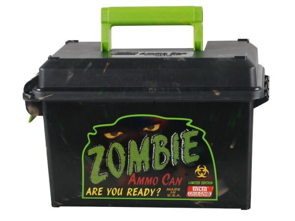 MTM Limited Edition Zombie Ammo Can 50 Caliber Polymer Black For Sale