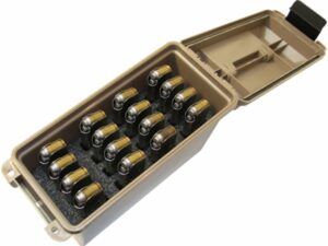 MTM Tactical Mag Can Holds 16 1911 Magazines Polymer Flat Dark Earth For Sale