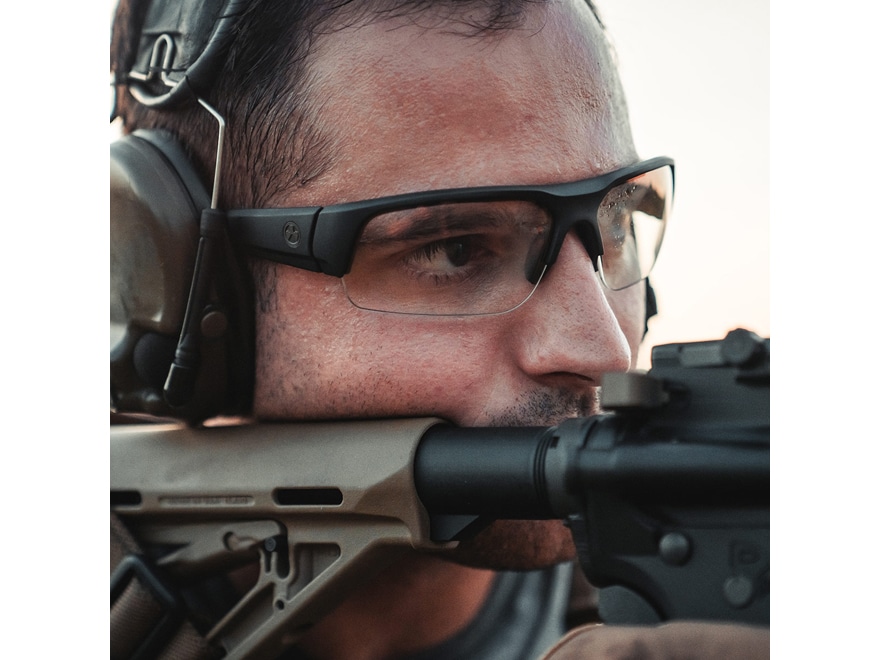 Magpul Helix Shooting Glasses Black Frame/Clear Lens For Sale