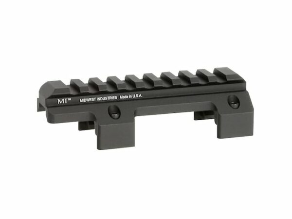 Midwest Industries Low Profile Picatinny Top Rail HK MP5 Aluminum Black For Sale