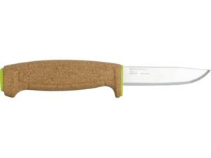 Morakniv Floating Knife Fixed Blade 3.8″ Drop Point Stainless Steel Stainless Blade Cork Handle Tan For Sale