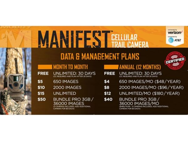 Muddy Outdoors Manifest Cellular Trail Camera 16 MP For Sale