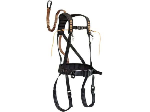 Muddy Outdoors The Safeguard Treestand Safety Harness Nylon Black For Sale