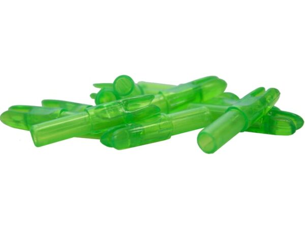 NAP Carbon Arrow Nock Fluorescent Green Pack of 12 For Sale