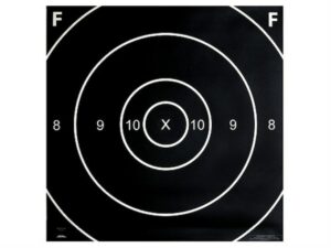 NRA Official F-Class Rifle Targets Repair Center LR-FC 1000 Yard Paper Pack of 100 For Sale