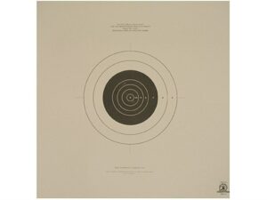NRA Official High Power Rifle Targets MR-31 100 Yard Slow Fire Paper Pack of 100 For Sale