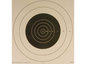NRA Official High Power Rifle Targets Repair Center MR-31C 100 Yard Slow Fire Paper Pack of 100 For Sale