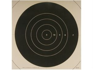 NRA Official High Power Rifle Targets Repair Center MR-52C 200 Yard Slow Fire Paper Pack of 100 For Sale