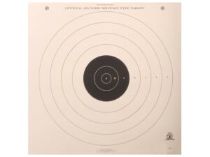 NRA Official High Power Rifle Targets SR-1 100 Yard Slow and Rapid Fire Paper Package of 100 For Sale