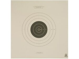 NRA Official High Power Rifle Targets SR-21 100 Yard Rapid Fire Paper Package of 100 For Sale